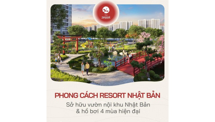 436 TRIỆU NHẬN NHÀ NGAY – CHO THUÊ HOMESTAY THU TIỀN VỀ LUÔN -  DÒNG TIỀN ĐẢM BẢO LỢI NHUẬN 20-30TR/ THÁNG - SINH LỜI NGAY - PHÂN KHU THE ZEN PARK -